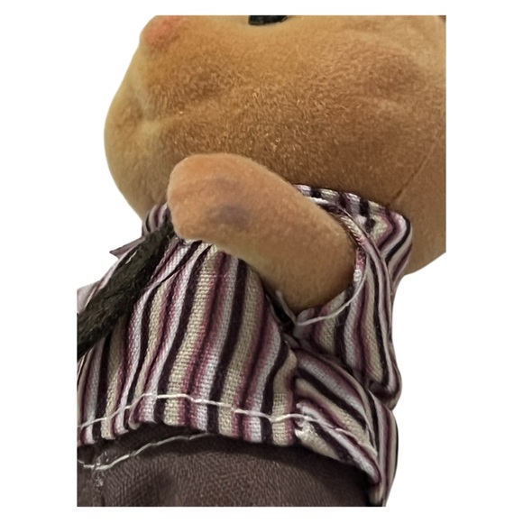 Pompon Town Brown Rabbit Family x 4 Pieces Figurines - Picture 12 of 14